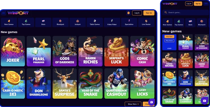 Overview of WinPort Casino