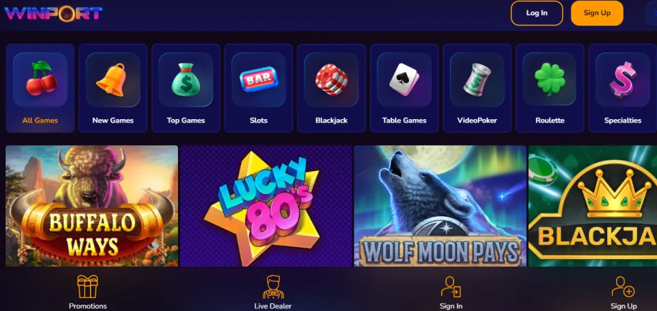 Overview of WinPort Casino